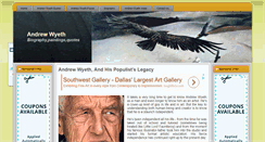 Desktop Screenshot of andrewwyeth.org